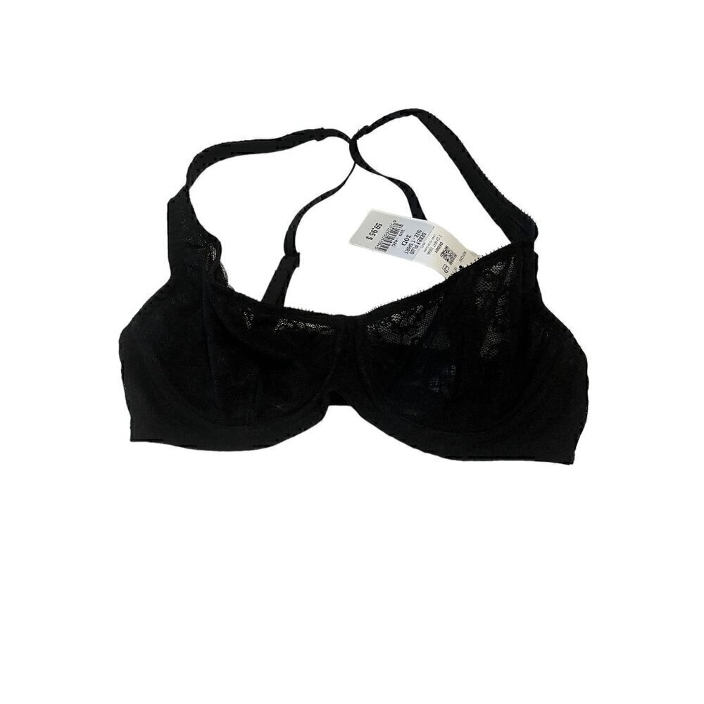 Etam 30D Black Lace Debby T-shirt Bra